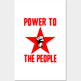 "POWER TO THE PEOPLE"-2 Posters and Art